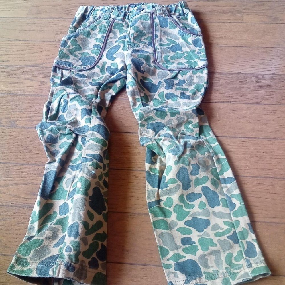 BOYS PANTS camouflage handle 110 size